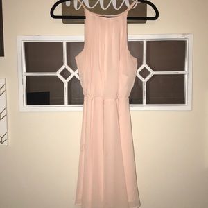 Light pink dress